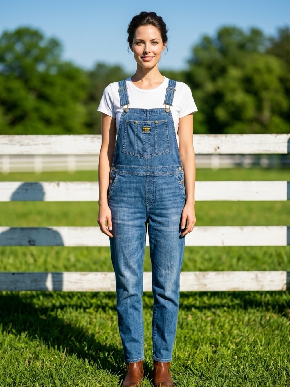 OshKosh B'gosh Women's Blue Denim Overalls